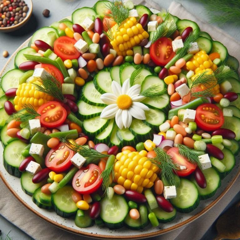 Bunter Sommersalat Salat Stories